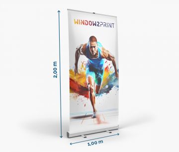 Classic Rollup 100 x 200 cm - Fan Zone | Window2Print