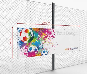 PVC reklamni banner - Pvc frontlit 300 x 100 cm | Window2Print