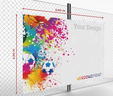 Banner - PVC cerade 300 x 200 cm | Window2Print