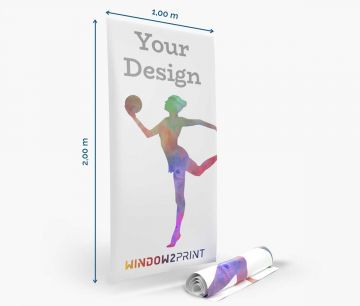 Basic Rollup 100 x 200 cm - ispis -  W2P