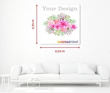 Otisci na platnu 70 x 70 ❖ Window2Print