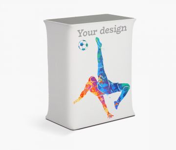 Promocijski pult tekstilni - pravokutni | Window2Print