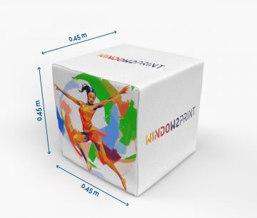 Sitzwürfel - Fan Zone | Window2Print
