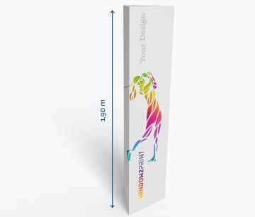 Trokutni totem 46,6 x 190 cm ✦ Window2Print