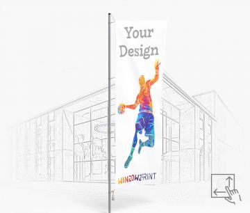 Promotivne zastave - Poliester 115 I W2P