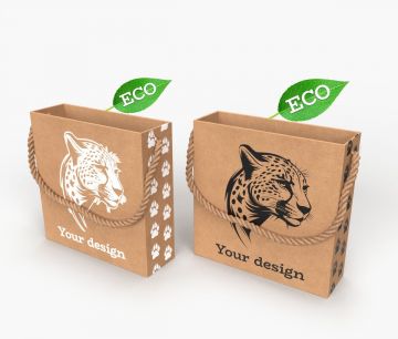 FELIS CATUS Papirnate torbe za poklone 35 x 11 x 35 cm - W2P