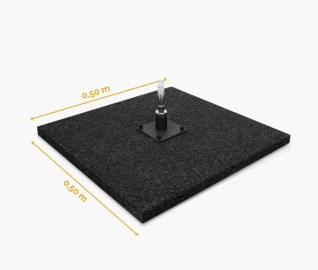 Gumena baza 50x50 cm (10 kg) | W2P