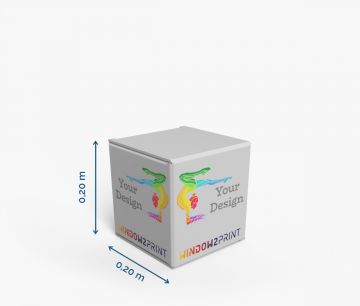 Kartonska kocka 20 cm - Window2Print
