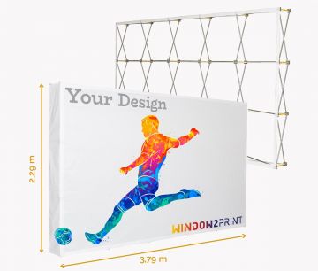 Tkanina Display Hop-Up XL / 3x5 - Window2Print