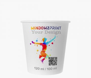 Papirnate čaše 100 ml - Window2Print
