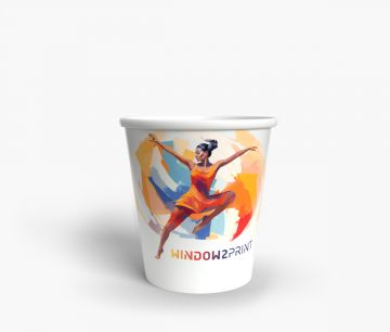 Papirnate case s logom 150 ml - Fan Zone - W2P