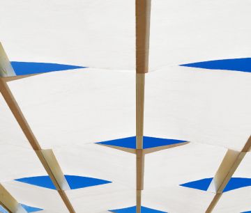 Tenda sa zaštitnom trakom - 100x500 cm - vodootporna - bijela