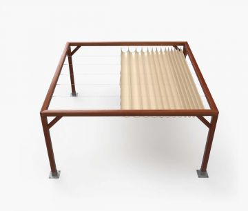 Pergola Nadstrešnica Premium - vodootporna - bež