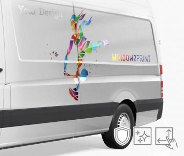 Polimerni vinil sa sjajnom laminacijom | Window2Print