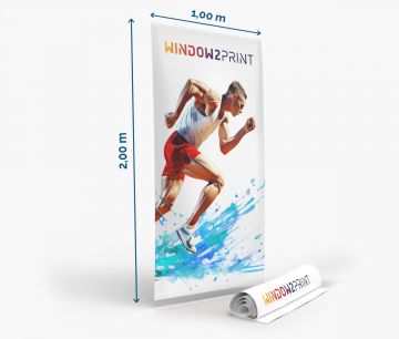 Basic Rollup 100 x 200 cm - ispis - Fan Zone| Window2Print