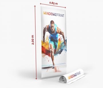 Classic Rollup 80 x 200 cm - ispis - Fan Zone | Window2Print