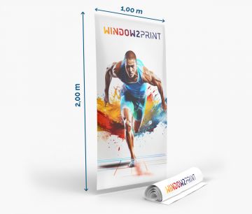 Classic Rollup 100 x 200 cm - ispis - Fan Zone| Window2Print