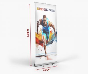 Classic Rollup 85 x 200 cm - Fan Zone | Window2Print