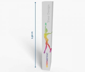 Pravokutni totem 46,6 x 23,4 x 190 cm ✦ Window2Print