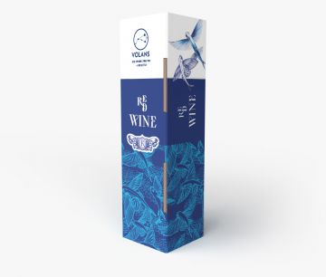 Volans - Kutija za vino s bočnim otvaranjem - za jednu bocu| W2P