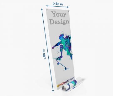 X-banner 80 x 180 cm - ispis - W2P