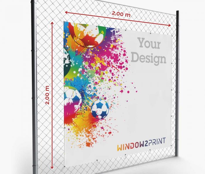 Ceradni baneri - PVC reklamni banner 200 x 200 cm | Window2Print