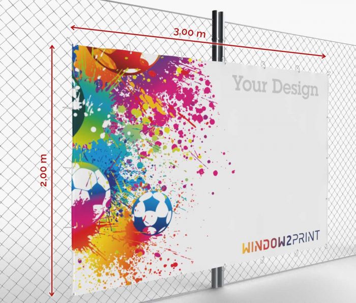 Banner - PVC cerade 300 x 200 cm | Window2Print