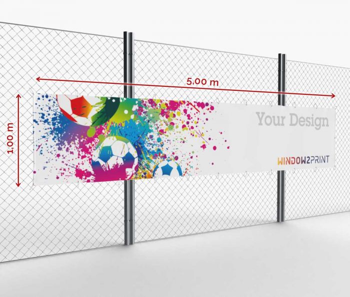 PVC baneri s ušica - PVC reklamni banner 500 x 100 cm | Window2Print