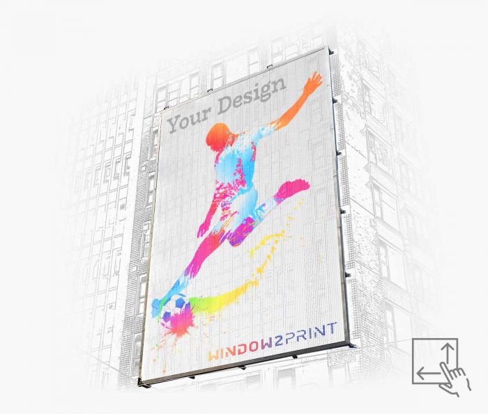 Mesh baner  I Window2Print