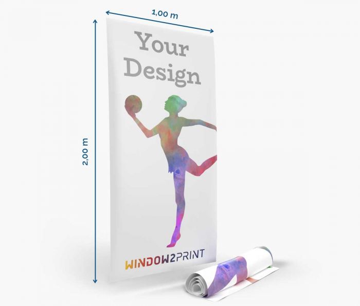 Basic Rollup 100 x 200 cm - ispis -  W2P
