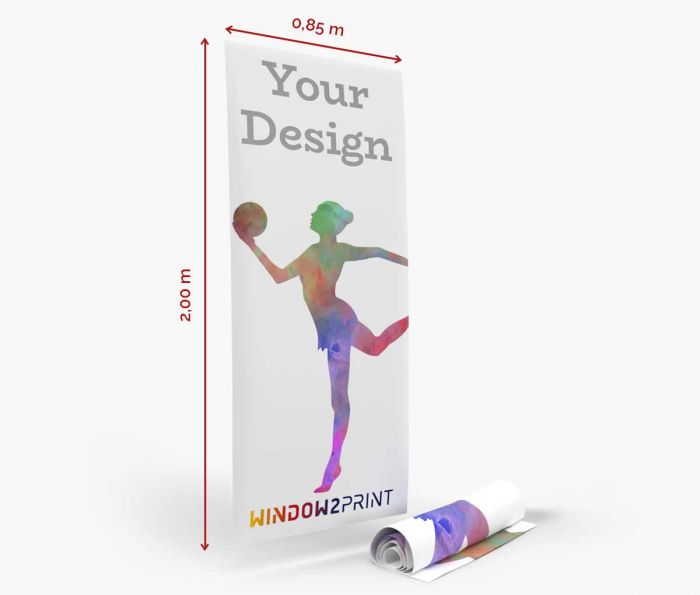 Basic Rollup 85 x 200 cm - ispis - W2P