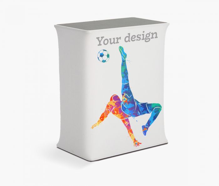 Promocijski pult tekstilni - pravokutni | Window2Print