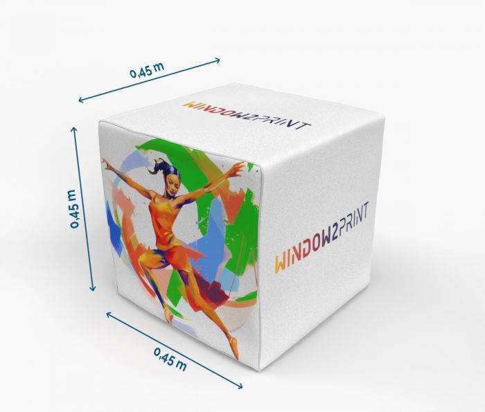 Sitzwürfel - Fan Zone | Window2Print