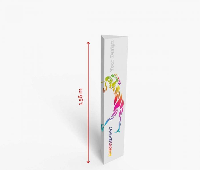 Trokutni totem 33,3 x 156 cm ✦ Window2Print