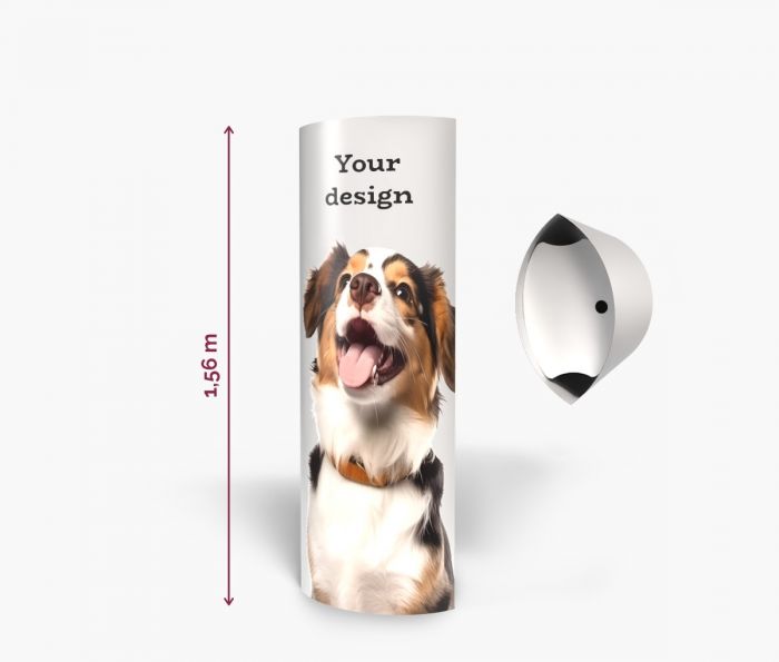 Personalizirani eliptični totem 40 x 156 cm | W2P
