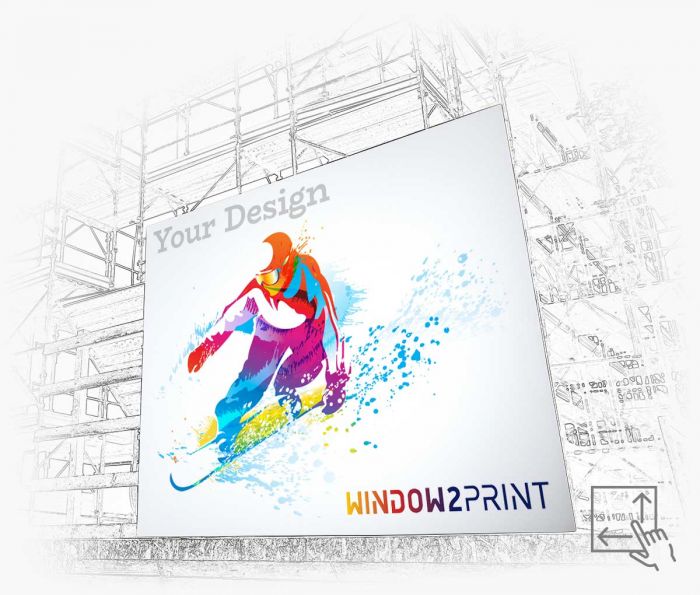 PVC reklamni banner - Cerada po mjeri | Window2Print