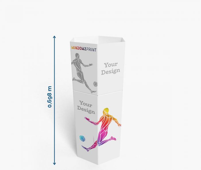 Kartonska kanta 32,40 x 21,80 x 69,80 cm - Window2Print
