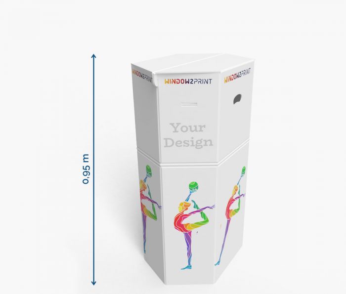 Kartonski pultovi 62 x 40 x 95 cm ✦ Window2Print