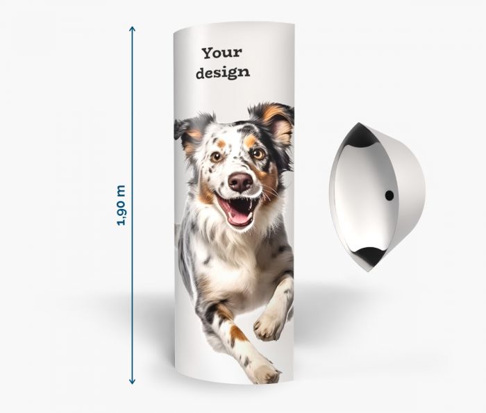 Kartonski totem 70 x 190 cm |W2P
