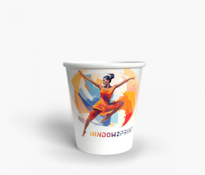 Papirnate case s logom 150 ml - Fan Zone - W2P