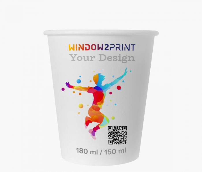 Papirnate čaše 150 ml - Window2Print