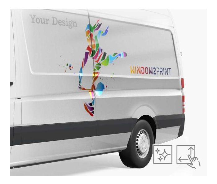 Polimerni sjajni vinil | Window2Print