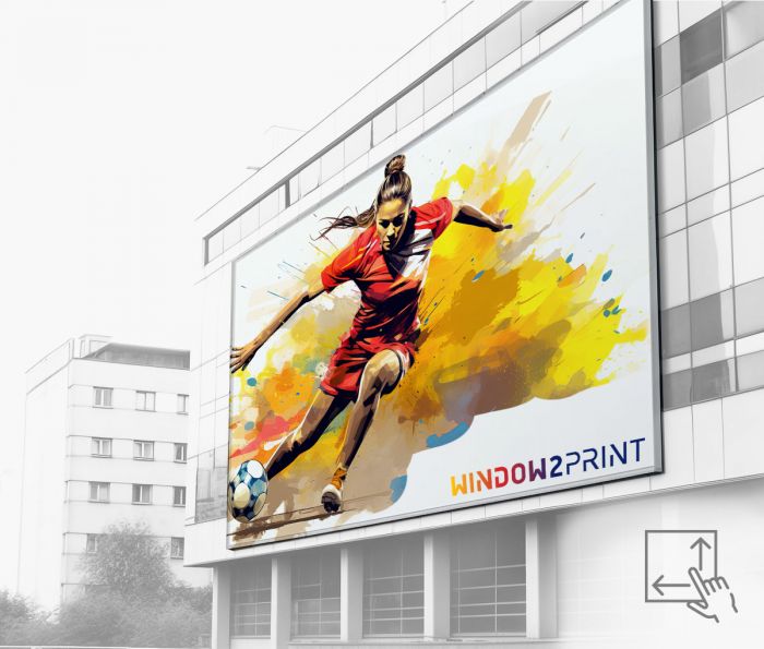 PVC reklamni baner - Fan Zone | Window2Print