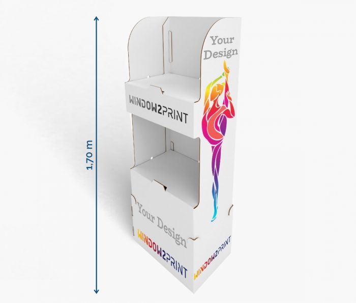 Regaldisplays 7 - 60 x 40 x 170 cm - Window2Print