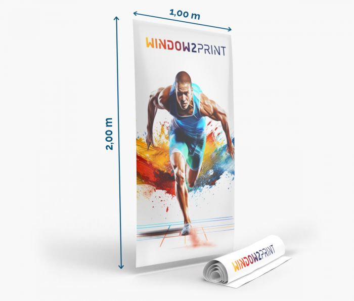 Classic Rollup 100 x 200 cm - ispis - Fan Zone| Window2Print