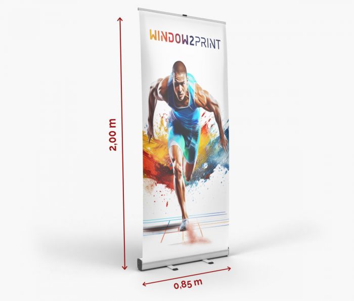 Classic Rollup 85 x 200 cm - Fan Zone | Window2Print