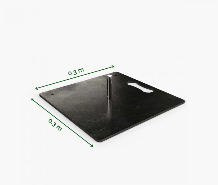 Metalna ploča 30 cm ✦ Window2Print