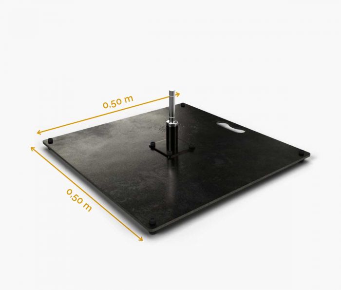 Metalna ploča 50 cm (20 kg) ✦ Window2Print