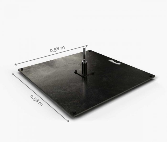 Metalna ploča 58 cm ✦ Window2Print