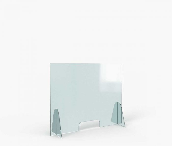 Zaštitna pregrada na pultu 80 x 100 cm ✦ Window2Print